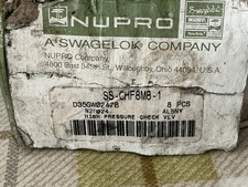 Swagelok nupro chf8m8 for sale  WREXHAM