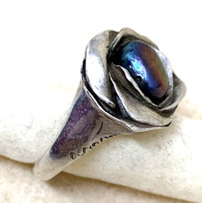 Anello argento forma usato  Montebelluna