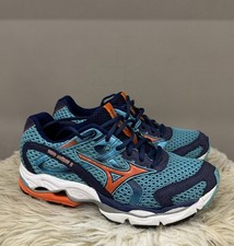 Tênis de corrida Mizuno WAVE Enigma 2 em azul oceano e laranja tamanho 8 comprar usado  Enviando para Brazil