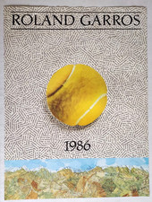 Affiche tennis roland d'occasion  Chartres