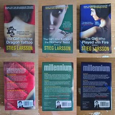 Stieg larsson paperbacks for sale  OKEHAMPTON
