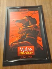 Pôster original do filme Walt Disney MULAN 27x40 uma folha DS laminado  comprar usado  Enviando para Brazil