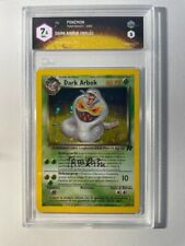 Pokemon dark arbok usato  Brescia