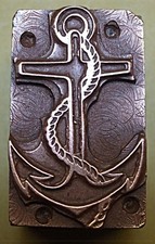 Ships anchor printing for sale  LONDON