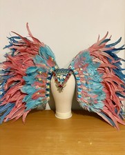 Multicolour feather showgirl for sale  WOKING