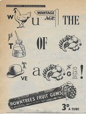 Vintage rowntree fruit for sale  BEAWORTHY