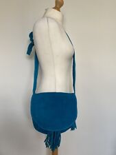 Turquoise real suede for sale  ILFORD