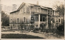 Cartão postal foto real RPPC Batavia, NY casa de madeira 1912 Genesee County selo 1c, usado comprar usado Cartão postal foto real RPPC Batavia, NY casa de madeira 1912 Genesee County selo 1c, usado comprar usado  Enviando para Brazil