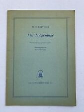 Noten calvisius lobgesänge gebraucht kaufen  Berlin
