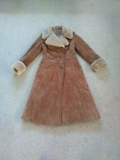 Vintage tan sheepskin for sale  SPALDING