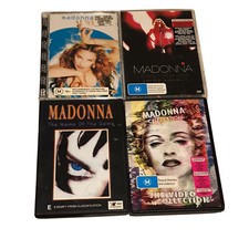 DVDs de Madonna em massa anos 90 00s música pop comemoração documentário x4, usado comprar usado  Enviando para Brazil