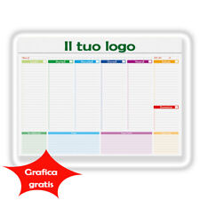 Planning multicolor grafica usato  Valenzano