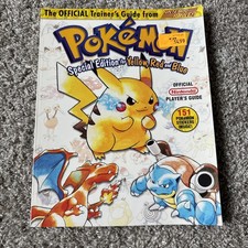 Pokémon edição especial para guia do treinador amarelo, vermelho e azul - com adesivos, usado comprar usado  Enviando para Brazil