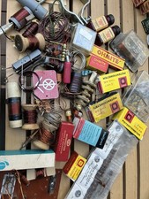 Grande lote de equipamentos mistos de peças de rádio de cobre e itens relacionados comprar usado  Enviando para Brazil