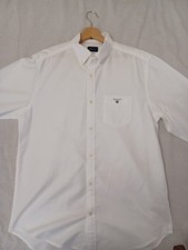 Gant white shirt for sale  NORTH FERRIBY