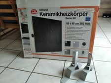 Infrarotheizung 60x60cm 365 gebraucht kaufen  Monzingen