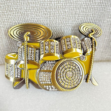 Kit de bateria Sparkle strass ouro conjunto FIVELA DE CINTO placa de metal com gancho e fecho comprar usado Kit de bateria Sparkle strass ouro conjunto FIVELA DE CINTO placa de metal com gancho e fecho comprar usado  Enviando para Brazil