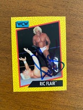 Ric flair signed gebraucht kaufen  Bendestorf