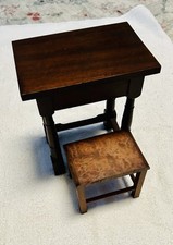 Móveis de boneca vaidade/mesa de madeira para bonecas de 12 pol.  comprar usado  Enviando para Brazil