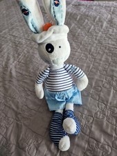 Doudou lapin blanc d'occasion  Bully-les-Mines