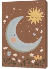 Używany, Obraz 60x90cm Wzory dla Dzieci, Dziewczynki i Chłopca - Noc na sprzedaż  PL
