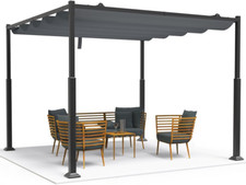 Gazebo pergola acciaio usato  Roma