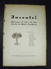 Rivista incontri n.5 usato  Roma