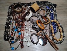 Lote misto de joias da moda 25 peças desgaste sortido revenda artesanato BL3 comprar usado  Enviando para Brazil