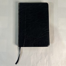 Bíblia Sagrada Vintage Couro King James Versão Livro Thomas Nelson Preto 1989, usado comprar usado  Enviando para Brazil