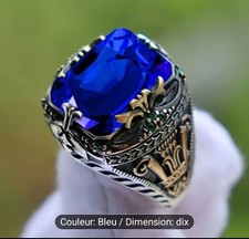 Bague turque bleu d'occasion  Brest