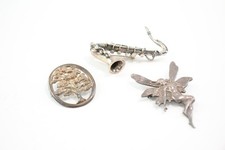 saxophone brooch for sale  LEEDS