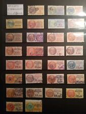 Lot timbres fiscaux d'occasion  Fougères