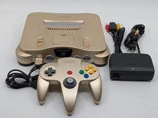 Nintendo n64 gold d'occasion  Expédié en Belgium
