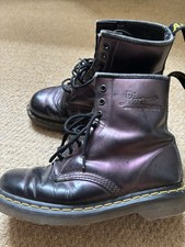 Martens purple shimmer for sale  NEWBURY