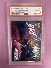 2023-24 Panini Instant Scoot Henderson #B3 RC-BREAKAWAY PR /4085 PSA 10 (R18) comprar usado  Enviando para Brazil