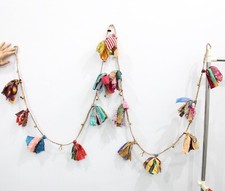 Guirlanda de juta decoração boho feita à mão para decoração de festa para casa 10 pés de comprimento comprar usado  Enviando para Brazil