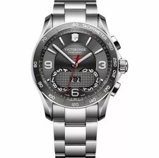 Victorinox Swiss Army relógio de quartzo masculino cronógrafo clássico aço inoxidável 241618 comprar usado  Enviando para Brazil