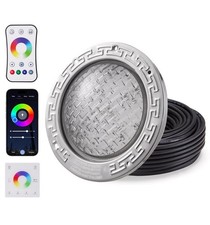Luz de piscina LED HQUA LUMORA 50W para nicho úmido de 10" - 120VAC, cabo de 100 pés comprar usado  Enviando para Brazil