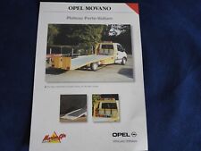 Catalogue feuillet opel d'occasion  Saint-Cyr-sur-Mer