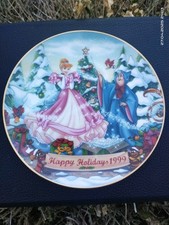 Assiette happy holidays d'occasion  Marquise