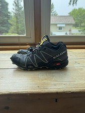 Sapato Salomon Speedcross 3 masculino cinza trilha ao ar livre 187982 tamanho EUA 10 comprar usado  Enviando para Brazil