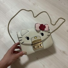 Bolsa Feminina Furla x Hello Kitty Ombro Marfim Edição Limitada Muito Bom Estado Rara Sanrio Po comprar usado  Enviando para Brazil