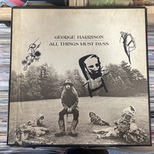 George Harrison All Thing Must Pass Vintage 3 LP Vinyl Beatles 70s Classic Rock , usado comprar usado  Enviando para Brazil
