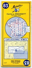 Ancienne carte michelin d'occasion  Chartres-de-Bretagne
