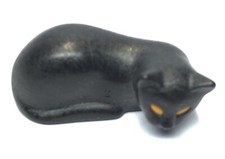 Chat noir couché d'occasion  Cagnes-sur-Mer
