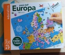Puzzle gioco tavolo usato  Alba