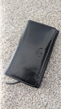 Genuine leather black for sale  STAFFORD