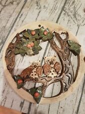 Wandbild eule ton gebraucht kaufen  Hambergen