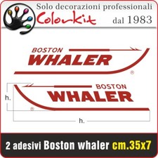 Coppia adesivi boston usato  Faenza