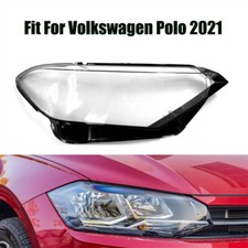 Tampa direita farol dianteiro lente transparente 1 peça para Volkswagen Polo 2021, usado comprar usado  Enviando para Brazil
